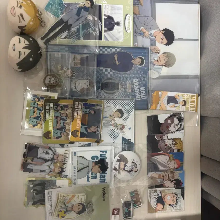 [BUNJANG] Haikyuu!! Keiji Akaashi Merchandise Bundle / 하이큐 아카아시 케이지 위주 굿즈 일괄 판매 탈덕처분