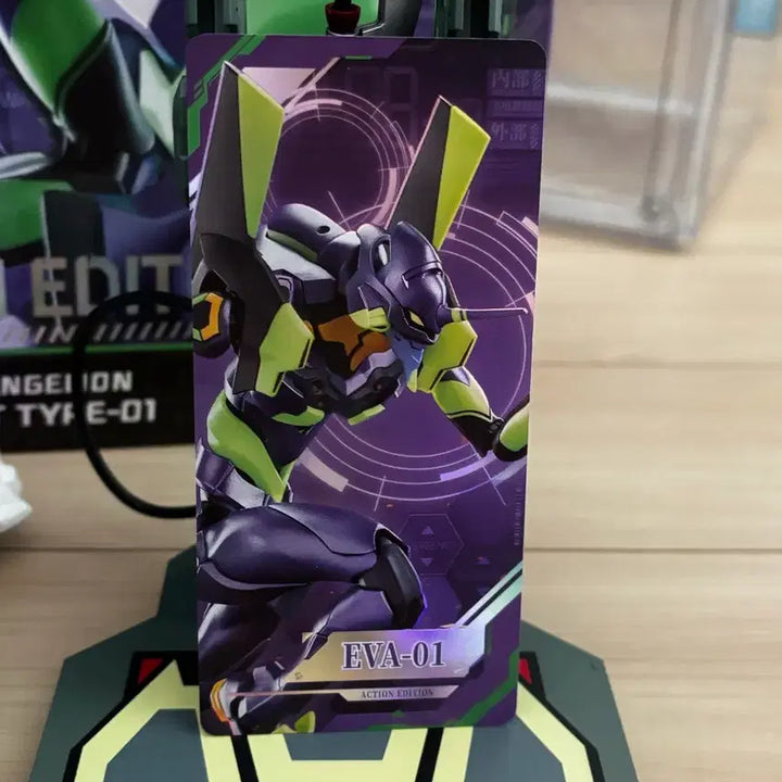 [BUNJANG] Blocky Evangelion Unit-01 Model Kit Action Edition / 블로키 에바 초호기 1호기 프라모델 액션 에디션