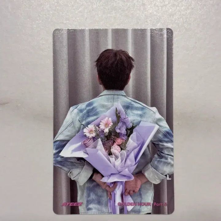 [BUNJANG] ATEEZ Hongjoong Golden Hour 5 TOKTOQ POB Photocard / 에이티즈 홍중 골든아워5 TOKTOQ 특전 포토카드 꽃다발