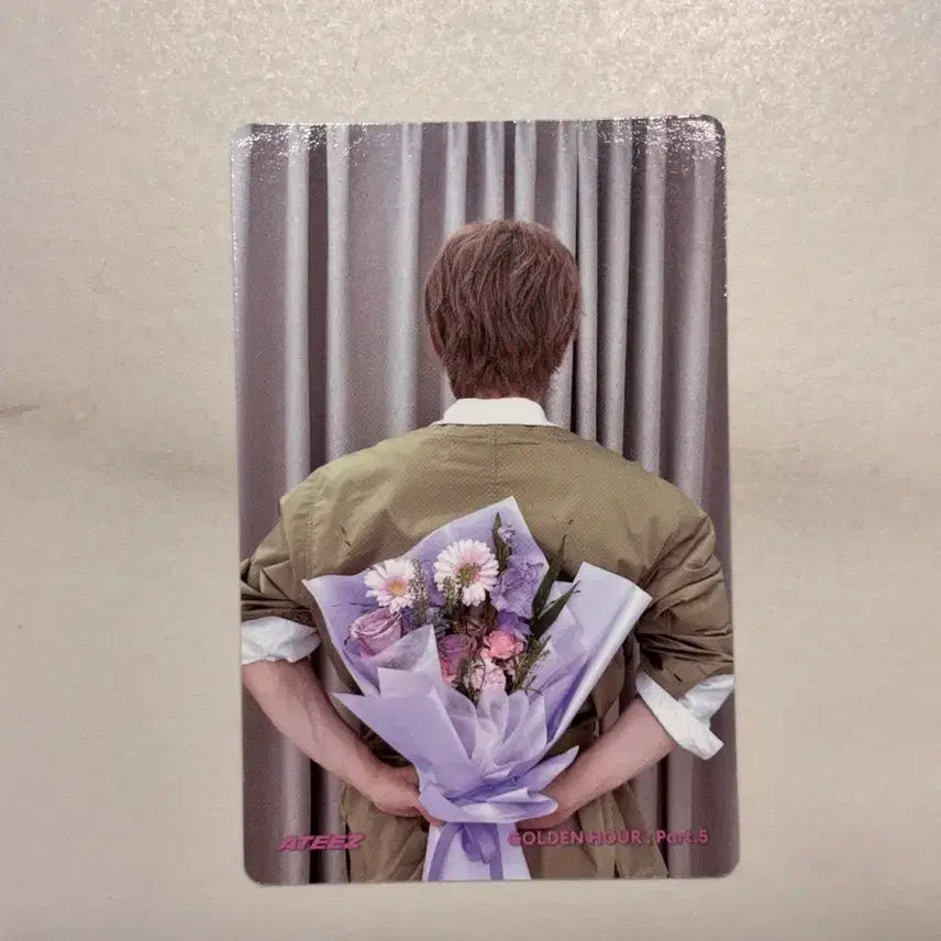 [BUNJANG] ATEEZ Yeosang Golden Hour : Part. 1 TOKTOQ POB Photocard / 에이티즈 여상 골든아워5 TOKTOQ 특전 포토카드 꽃다발