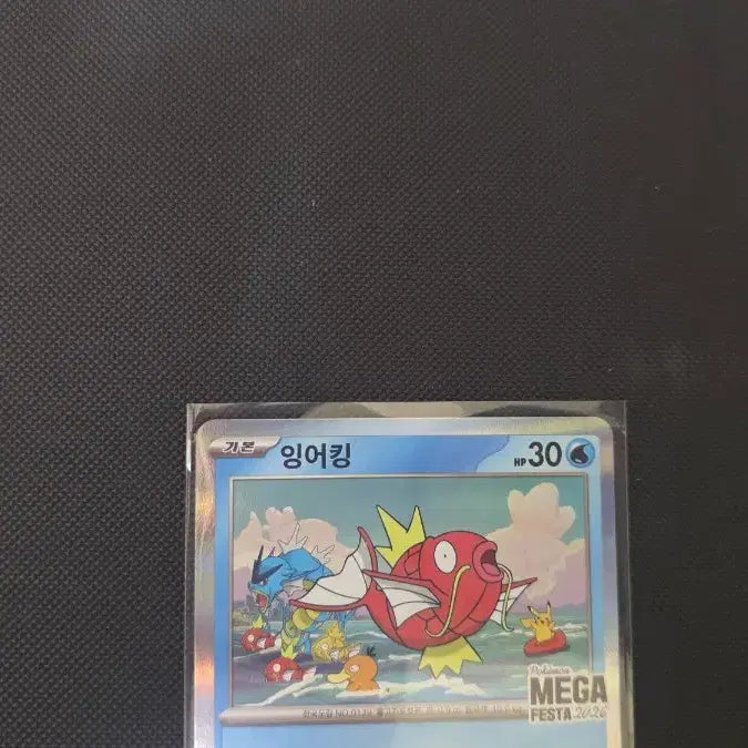 [BUNJANG] Pokemon Card Magikarp Promo 2026 Mega Festa / 포켓몬카드 잉어킹 프로모 2026 메가페스타