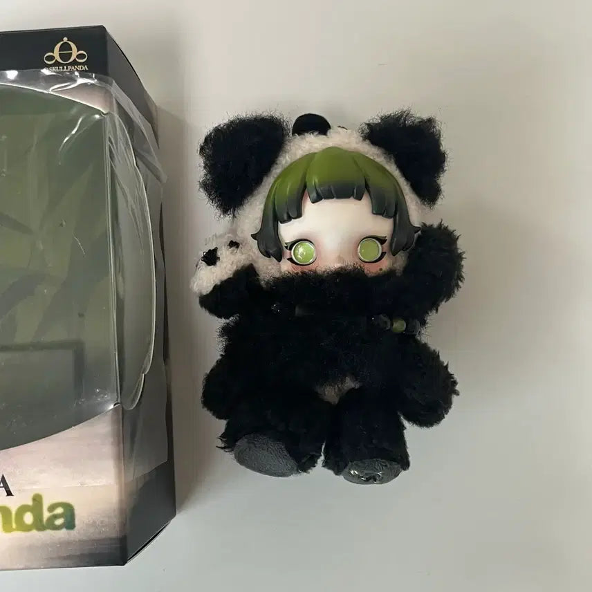 [BUNJANG] Pop Mart Skullpanda Lazy Panda Keyring Doll / [당일발송] 팝마트 스컬판다 레이지 판다 키링 인형 새상품