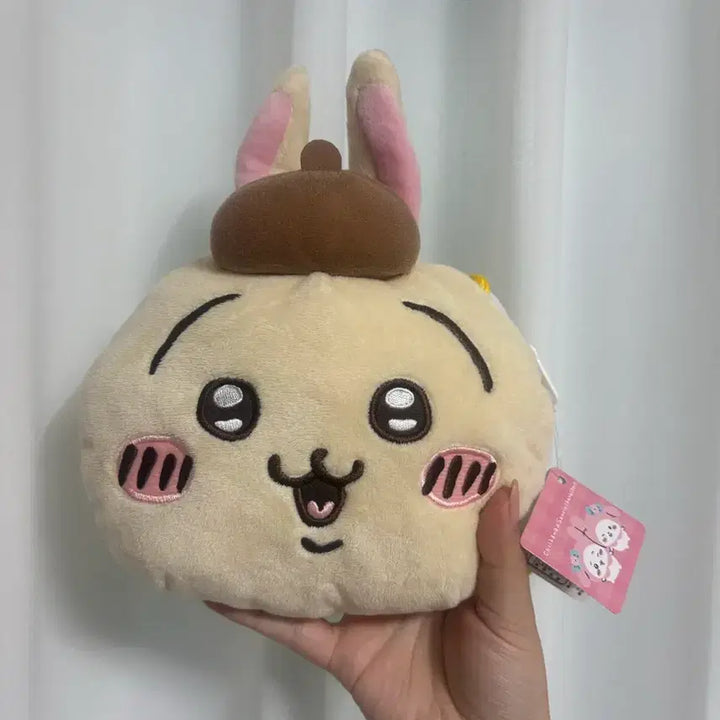 [BUNJANG] Chiikawa x Sanrio Collaboration Usagi Pompompurin Pouch Bag / 치이카와 산리오 콜라보 우사기 폼폼푸린 포셰트 가방