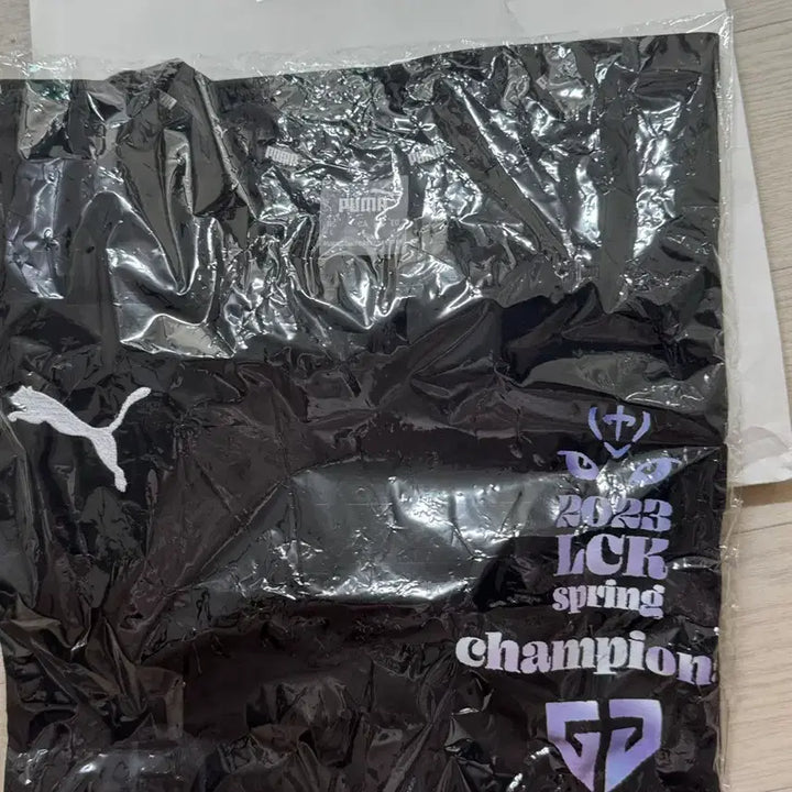 [BUNJANG] Gen.G Peyz Autographed 2023 LCK Spring Championship T-Shirt (Size L) / 페이즈 친필싸인 23 LCK 젠지 스프링 우승 챔피언 기념 티셔츠 geng peyz