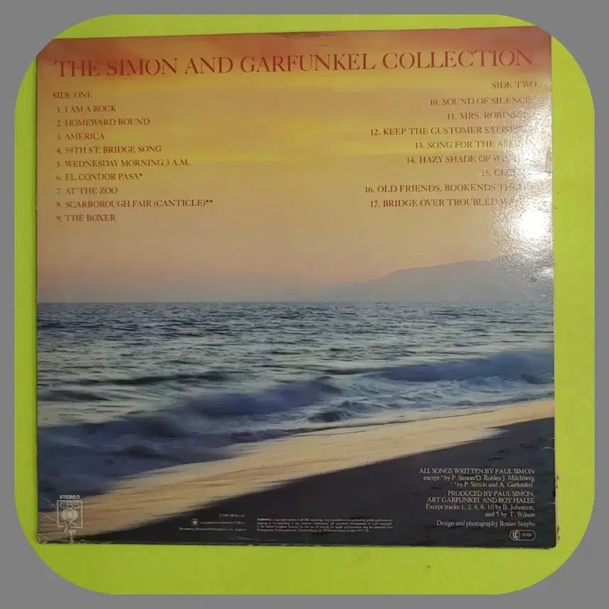 [BUNJANG] Simon &amp; Garfunkel Collection Import LP / 사이먼 앤 가펑클 콜렉션 수입LP NM/NM