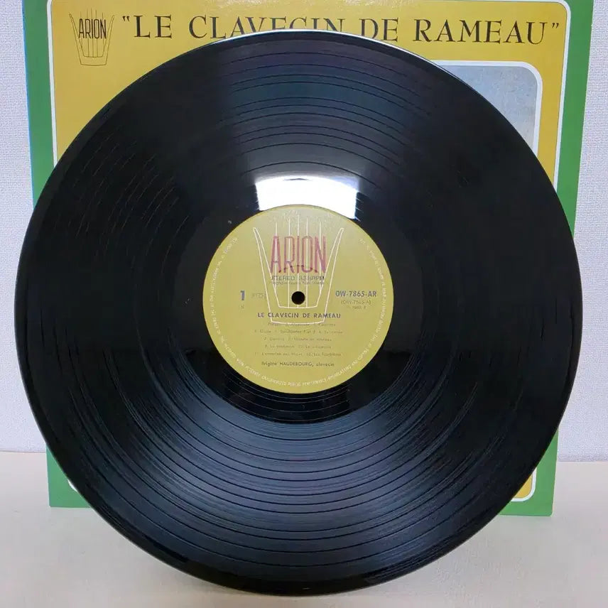 [BUNJANG] Jean-Philippe Rameau Clavecin Works by Brigitte Haudebourg LP (Arion Label) / 라모: 클라브생(하프시코드)곡집/브리지트 오드부르/아리온레이블 LP