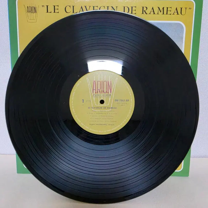 [BUNJANG] Jean-Philippe Rameau Clavecin Works by Brigitte Haudebourg LP (Arion Label) / 라모: 클라브생(하프시코드)곡집/브리지트 오드부르/아리온레이블 LP