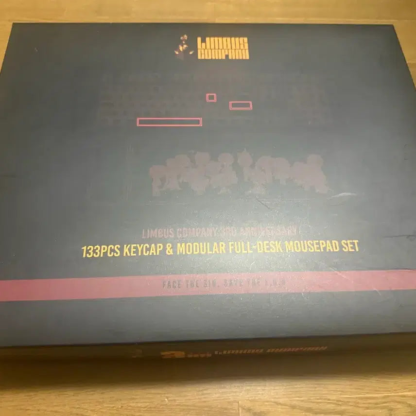 [BUNJANG] Limbus Company 3rd Anniversary 133-Keycap and Desk Mat Set / 림버스 컴퍼니 3주년 133키캡과 마우스패드