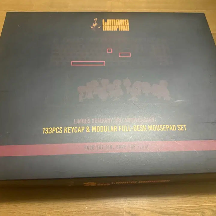 [BUNJANG] Limbus Company 3rd Anniversary 133-Keycap and Desk Mat Set / 림버스 컴퍼니 3주년 133키캡과 마우스패드