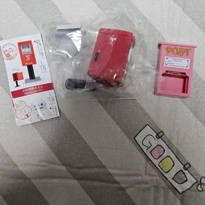 [BUNJANG] Japanese Miniature Gachapon Mailbox Set / 일본 미니어처 가챠 피규어 우체통 세트