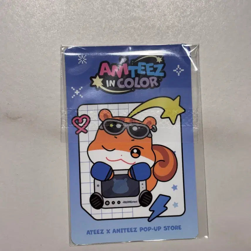 [BUNJANG] ATEEZ Hongjoong Anitiz Lucky Draw Photocard / 에이티즈 홍중 애니티즈 5만원 특전 포카
