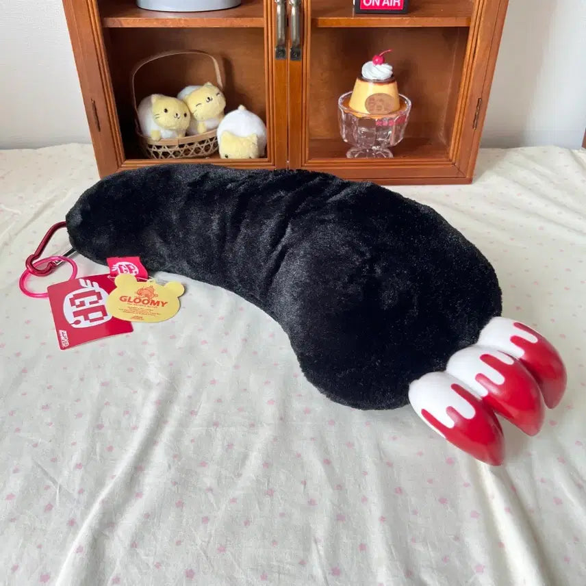 [BUNJANG] Gloomy Bear Large Black Claw Plush Doll / 대형 글루미베어 블랙 발톱 인형