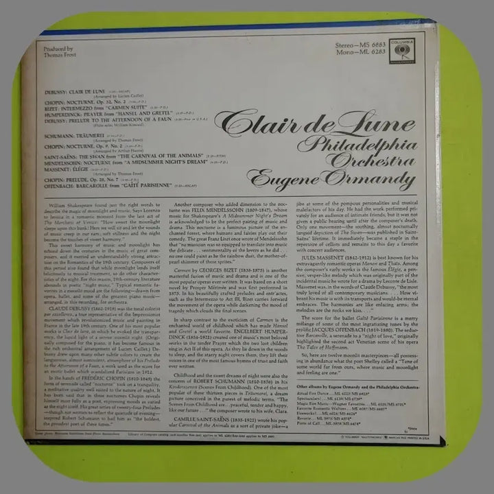 [BUNJANG] Stravinsky The Rite of Spring LP US First Press NM-/NM / 스트라빈스키 봄의 제전 LP 미국초판  NM-/NM