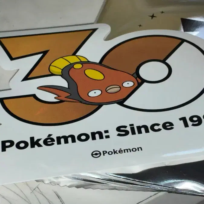 [BUNJANG] Pokemon 30th Anniversary Sticker Set / 포켓몬스터 30주년 스티커 메더