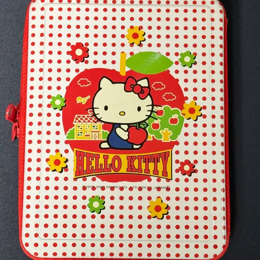 [BUNJANG] Sanrio Hello Kitty Vintage Diary Stationery Tin Case / 산리오 헬로키티 고전문구 고전다이어리