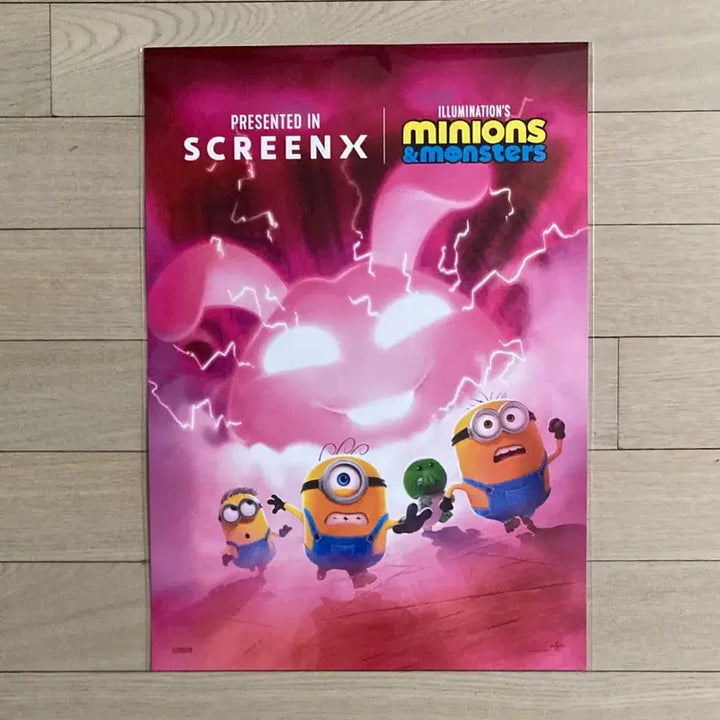[BUNJANG] Minions &amp; Monsters ScreenX / 4DX Poster / TTT / Art Card / Original Slide / [미니언즈&amp;몬스터즈] 스크린엑스/4DX포스터/TTT/아트카드/오리지널슬라이드