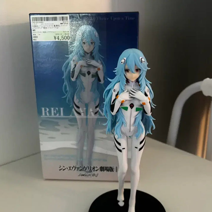 [BUNJANG] Evangelion Rei Ayanami Long Hair Figure / 신 에반게리온 극장판 장발 레이 피규어
