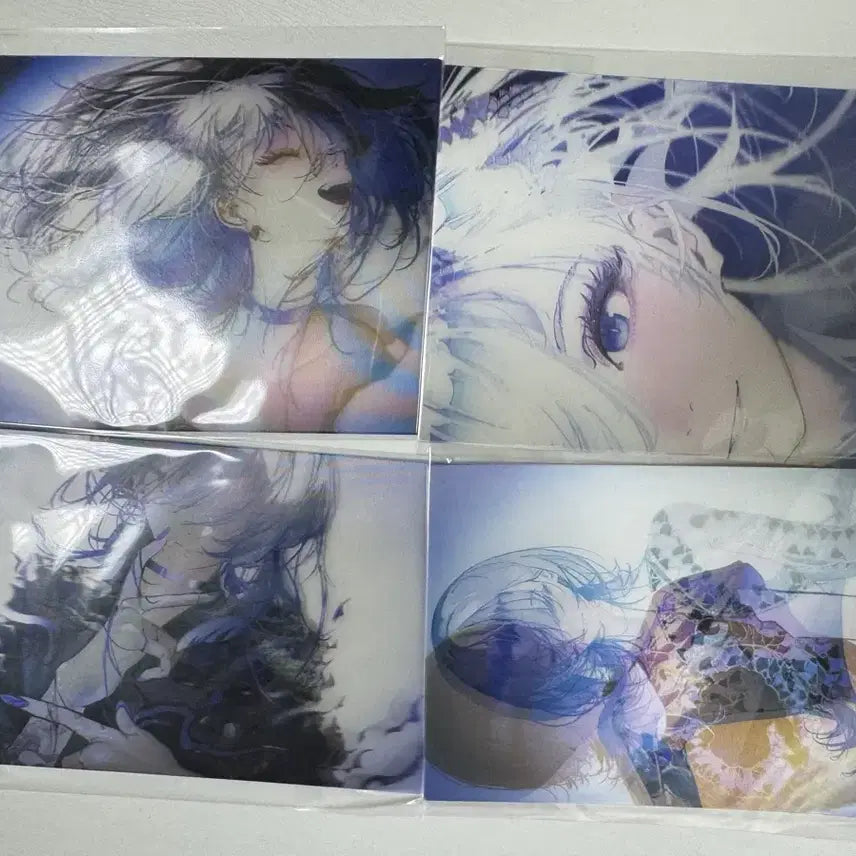 [BUNJANG] Hebi Kafka Lenticular Postcard Set / hebi 헤비 kafka 존카프카 렌티큘러 엽서 4종 미사용