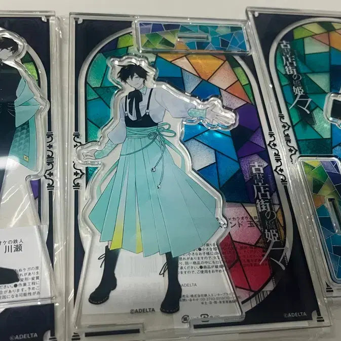 [BUNJANG] Koshoten-ga x Hashihime Collaboration Tamamori, Kawase, Minakami Acrylic Stand Bundle Set / 고서점가의 하시히메 가라테츠 콜라보 아크릴 스탠딩 판매합니다