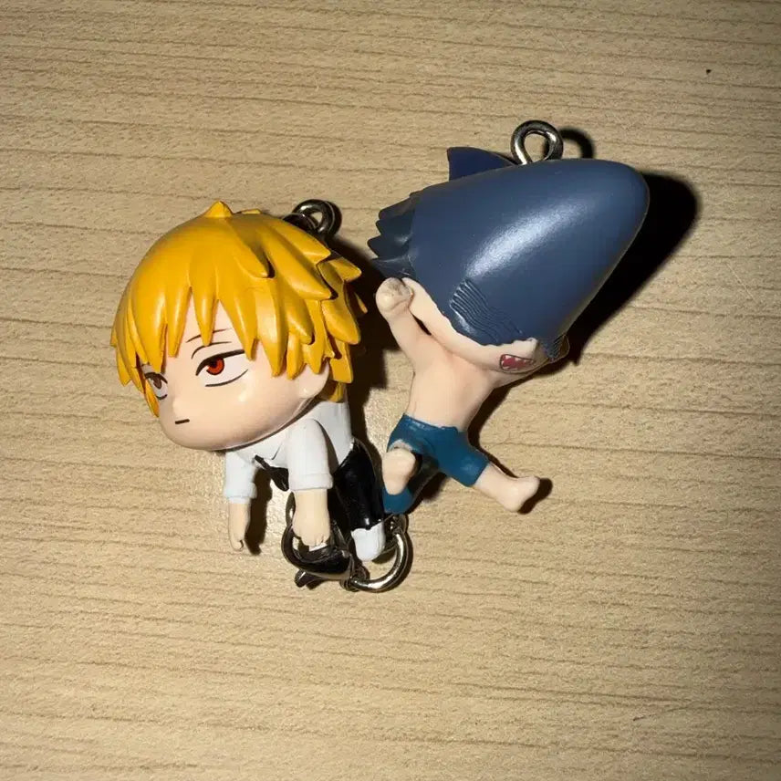 [BUNJANG] Chainsaw Man Derong Gacha Denji &amp; Beam Bundle Set (Unsealed) / 일괄)체인소맨 데롱가챠 덴지,빔