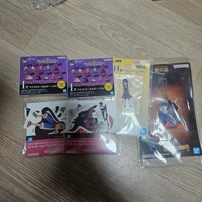 [BUNJANG] One Piece Ichiban Kuji Prize C Acrylic Keychain &amp; Stand &amp; Sticker Set / 원피스 아크릴 키홀더 &amp; 스탠드 &amp; 스티커 제일복권 하위상