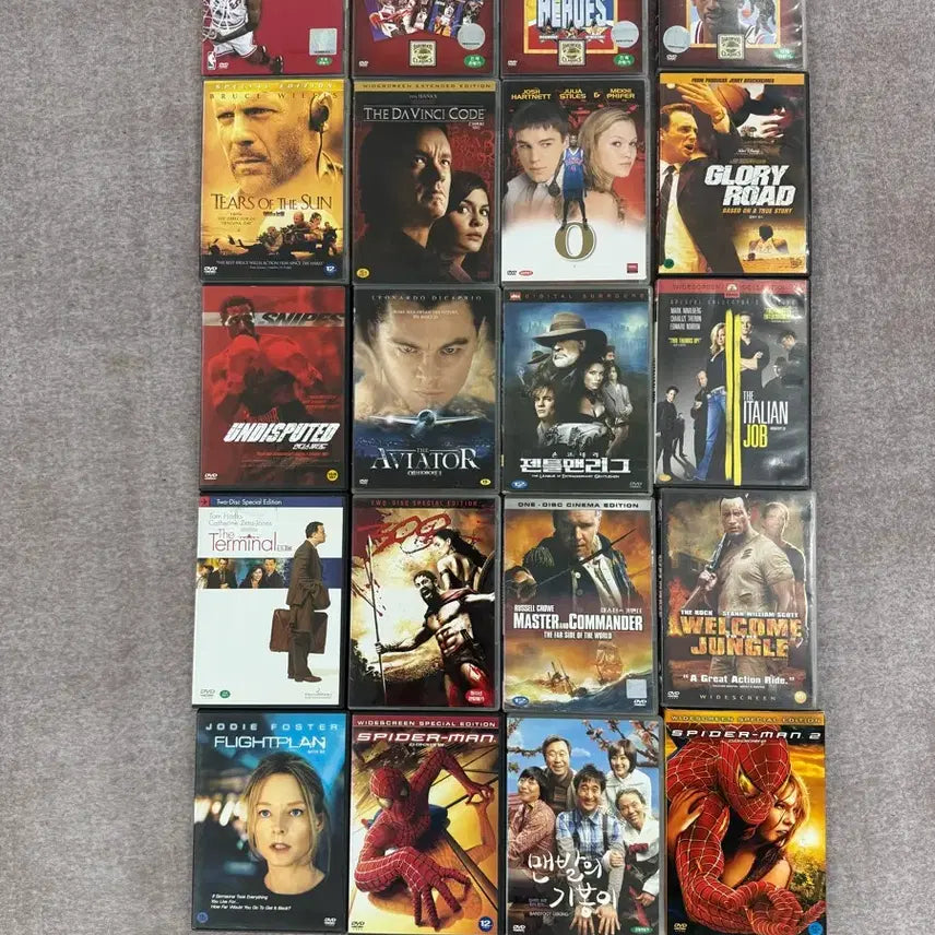 [BUNJANG] Assorted Movie DVDs Bundle Set / DVD 영화 여러 편 일괄