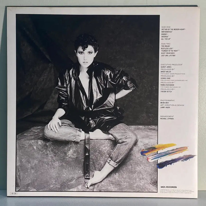 [BUNJANG] Melissa Manchester Mathematics 1985 LP / (수입중고LP-신스팝) Melissa Manchester -Mathematics