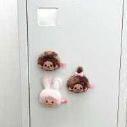 [BUNJANG] Monchhichi Rabbit Face Magnet / 일본 몬치치 페이스 마그넷 (토끼 몬치치)