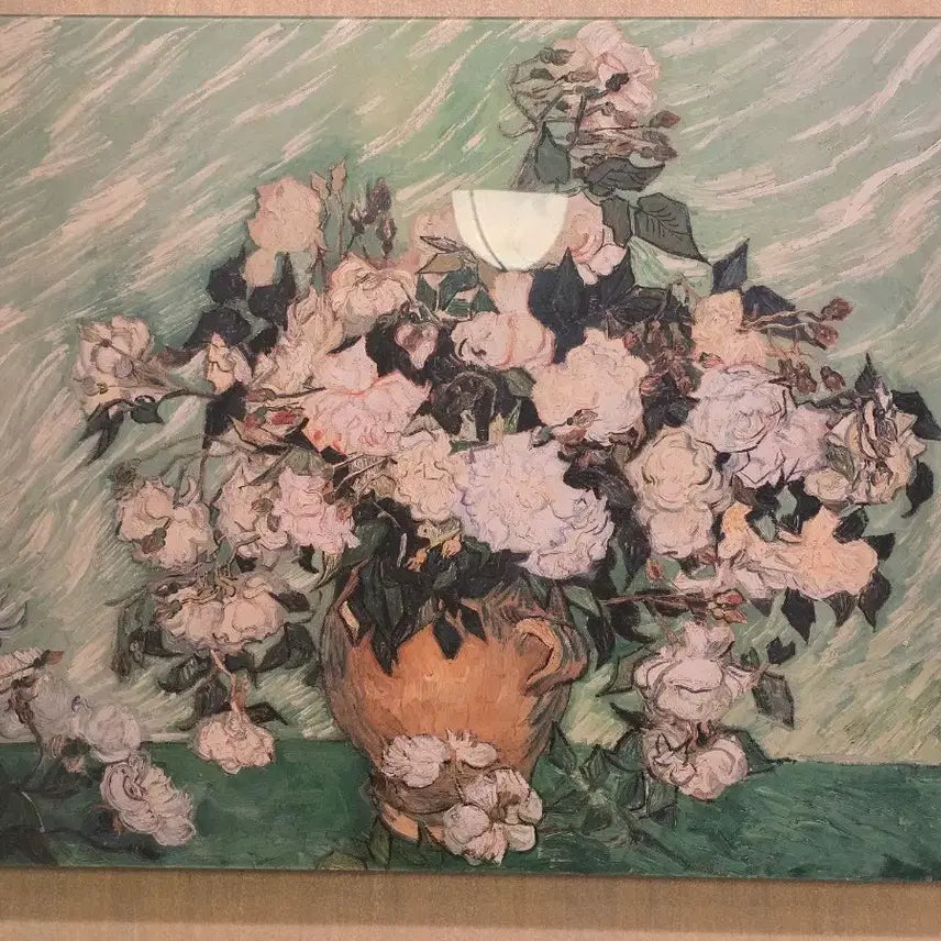 [BUNJANG] Vincent van Gogh Vase with Roses Design Frame / 반 고흐 <장미가 있는 꽃병> 디자인액자