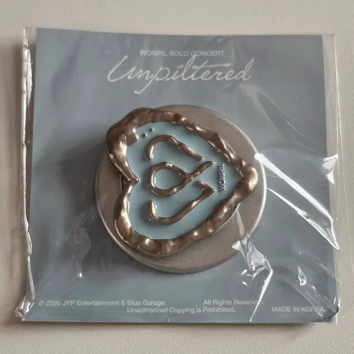 [BUNJANG] Day6 Young K Unfiltered Magnetic Holder GripTok / 데이식스 원필 솔콘 언필터드 마그네틱 홀더 그립톡