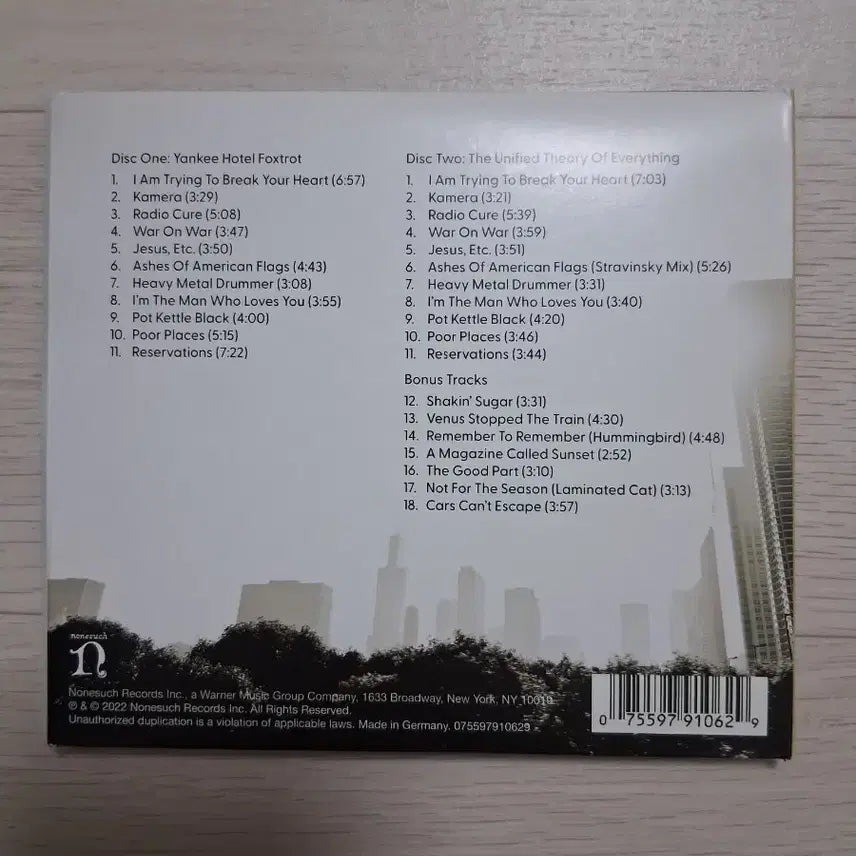 [BUNJANG] Wilco Yankee Hotel Foxtrot 2CD Expanded Edition / Wilco-Yankee hotel foxtrot 2CD, Expanded Edition