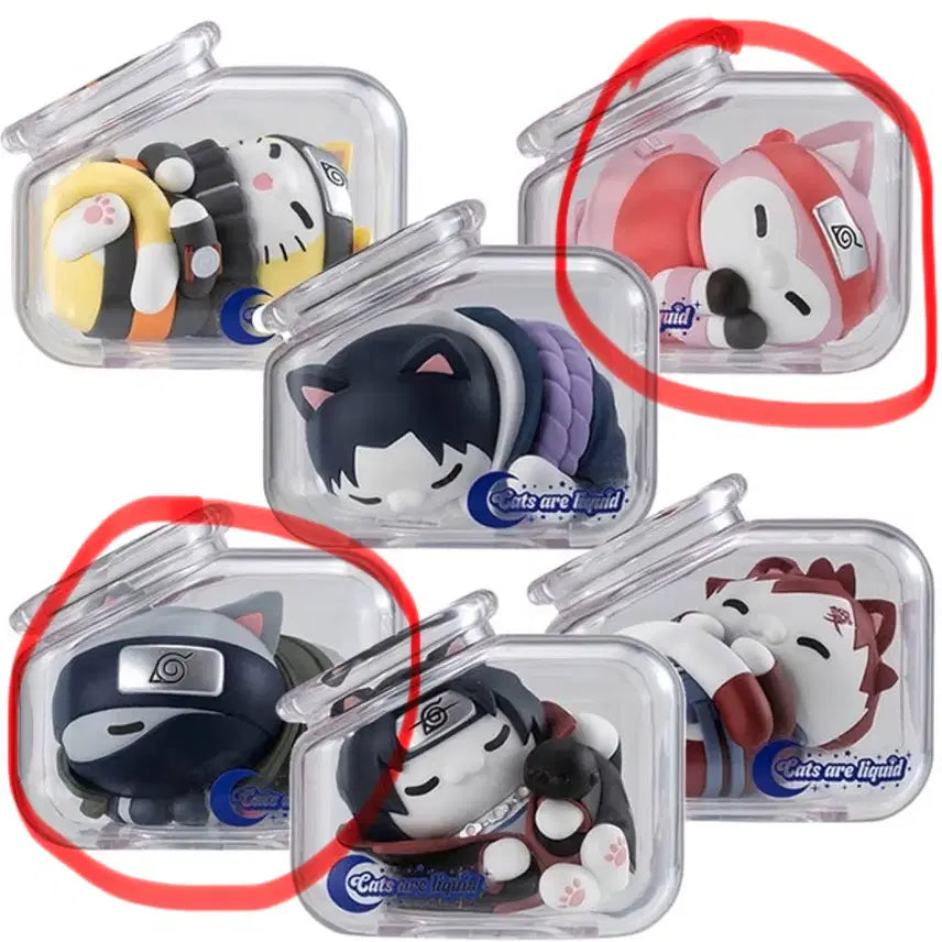 [BUNJANG] Naruto Oyasumi Megacat Kakashi Sakura Bundle Set / 나루토 오야스미 메가캣 카카시 사쿠라 일괄