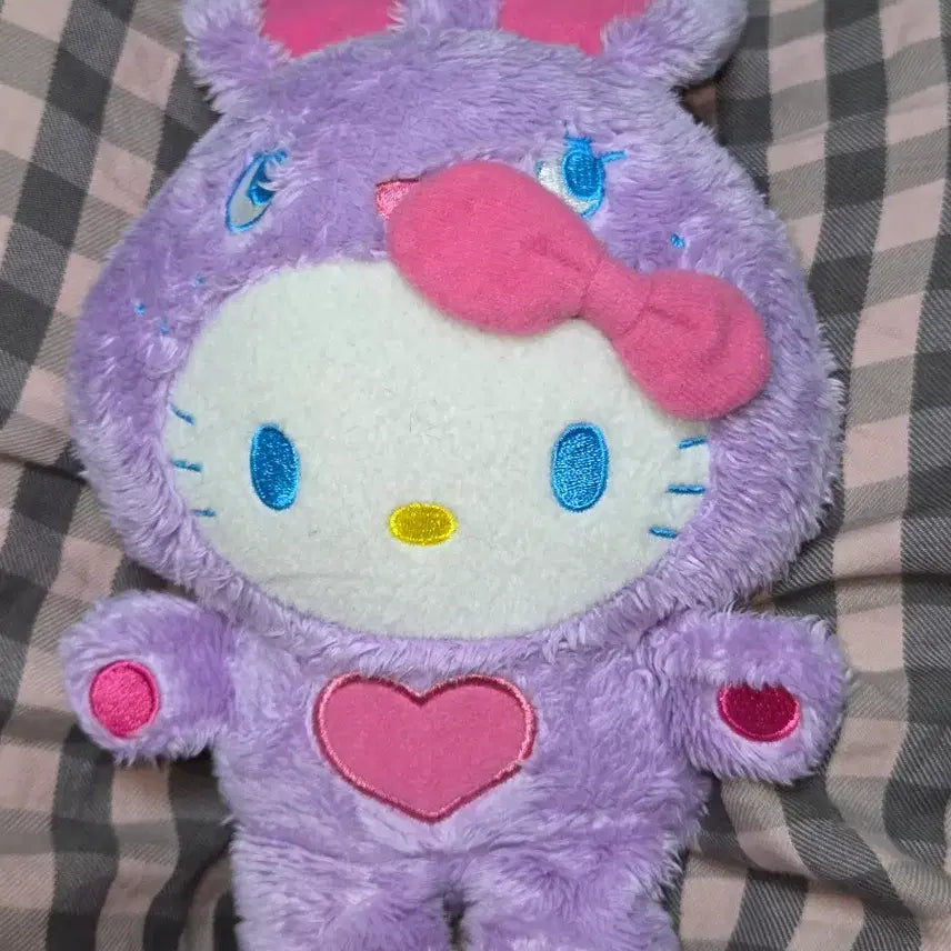[BUNJANG] Sanrio Hello Kitty Colorful Bunny Doll / 키티 헬로키티 컬러풀 버니 인형 산리오