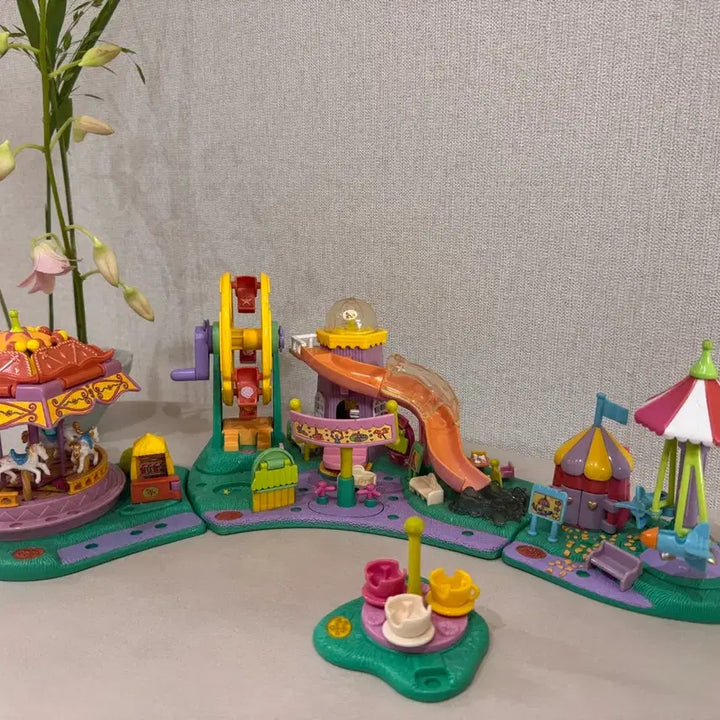 [BUNJANG] Vintage Polly Pocket Amusement Park Set / 고전 폴리포켓 놀이동산 세트