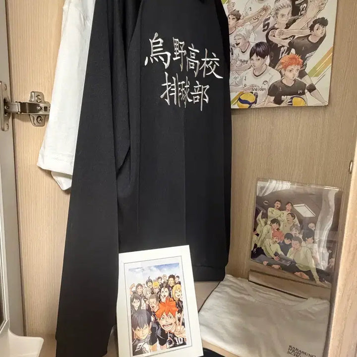 [BUNJANG] Haikyuu!! Karasuno High School Jersey XL (Unused) / 하이큐 공식 카라스노 져지 XL 미사용 새상품