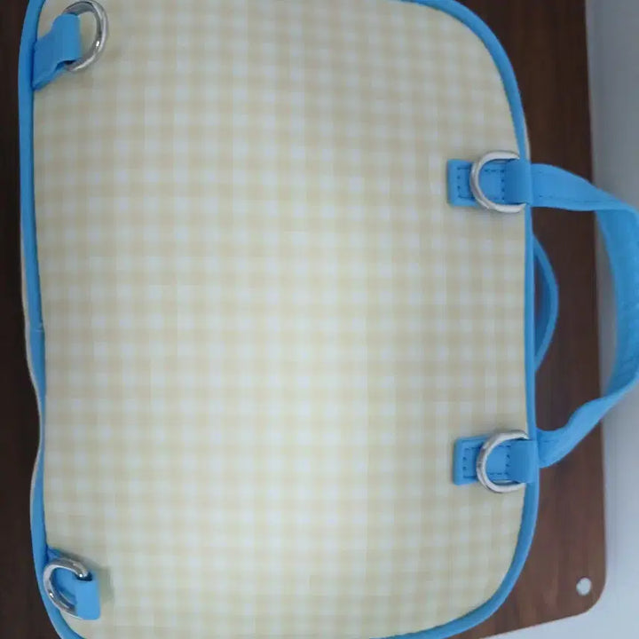 [BUNJANG] Miffy Checked Pouch Bag / 미피 체크 파우치 가방