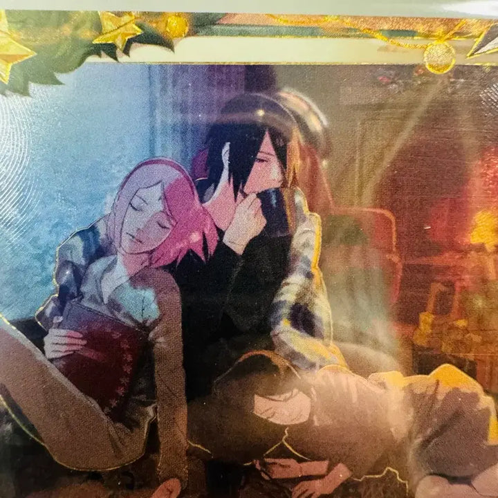 [BUNJANG] Naruto Sasuke Family Promo Card / 나루토 카드 사스케 가족 프로모