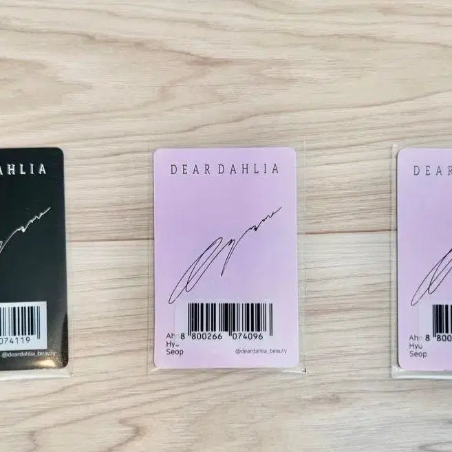[BUNJANG] Ahn Hyo Seop Dear Dahlia Japan Limited Edition Sticker + Photocard Set + Fan / 안효섭 디어달리아 일본 팝업한정판 스티커+포토카드3종(시크릿카드포함)+팝업한정부채