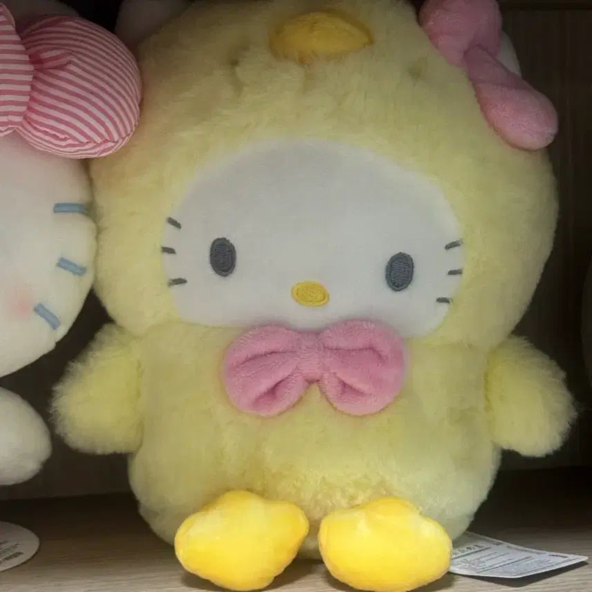 [BUNJANG] Sanrio Chick Hello Kitty Medium Plush / 산리오) 병아리 키티 중형