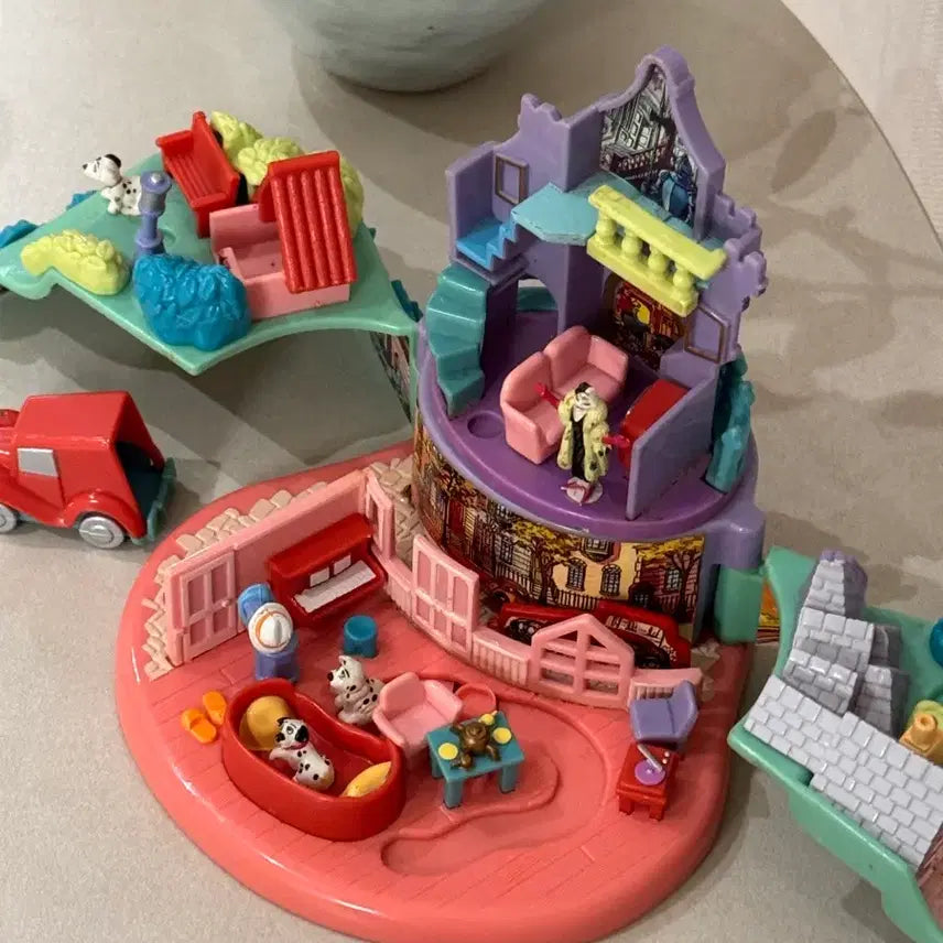 [BUNJANG] Classic Polly Pocket Dalmatian Set / 고전 폴리포켓 달마시안