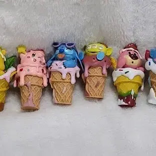 [BUNJANG] Mini Ice Cream Figures Set (Bundle) / 새상품)미니 피규어 아이스크림 6개 세트(일괄)