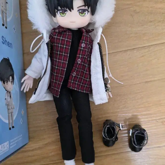 [BUNJANG] Love and Deep Space Lee Seo Nendoroid + BJD 3.0 + Outfit Set / 럽딥 러브앤딥스페이스 이서언넨도 +bjd 3.0 + 옷세트