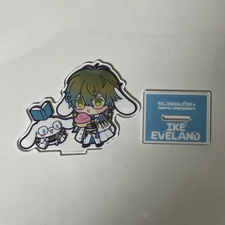 [BUNJANG] Nijisan EN Ike Eveland Sanrio Collaboration SD Acrylic Stand (Unsealed) / 니지산지 EN 아이크 이브랜드 산리오 콜라보 SD 아크릴 스탠드 개봉