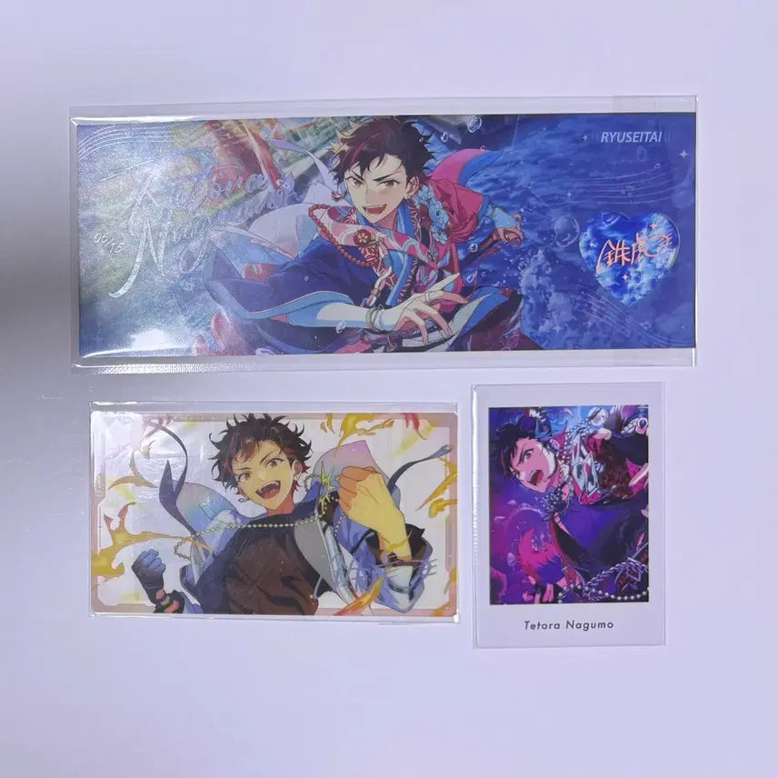 [BUNJANG] Ensemble Stars Tetsora Polaroid Photocard Set 9th Anniversary Clear Card / 앙스타 테토라 폴라로이드 파샷츠 심열티켓 9주년 클리어카드