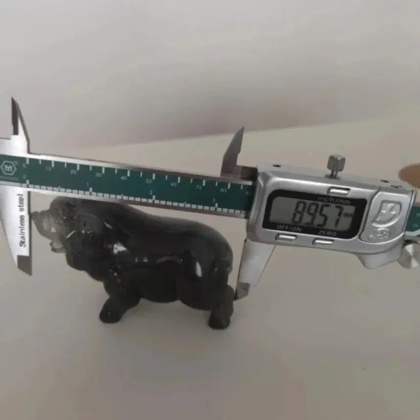 [BUNJANG] Jade Pig Carving Ornament / 고급 옥 돼지 조각 장식품