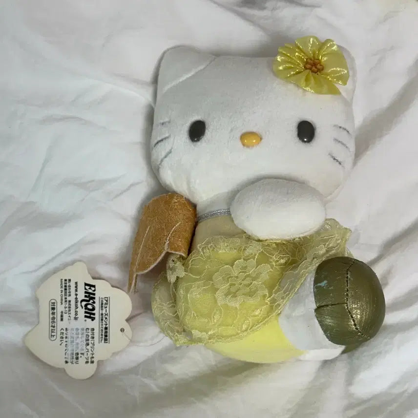 [BUNJANG] Sanrio Classic Hello Kitty Angel Series Mascot Doll / 고전 헬로키티 엔젤 시리즈 마스코트 인형