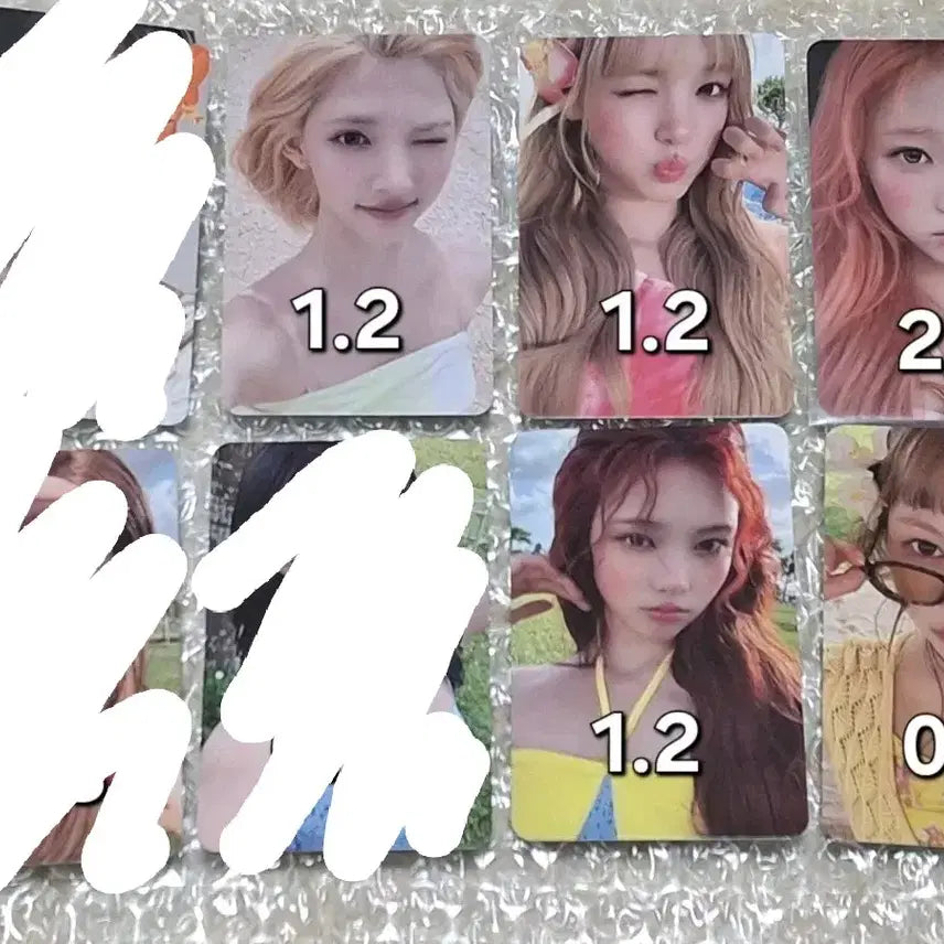 [BUNJANG] Hatsune Miku Lemon Tea Summer Kit Album Photocard / 하츠투하츠 레몬탱 썸머키트 앨범 포카 양도