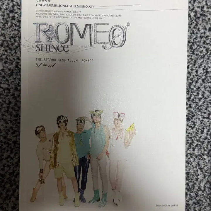 [BUNJANG] SHINee Romeo Album Jonghyun Cover / 샤이니 로미오 앨범 (종현 표지)