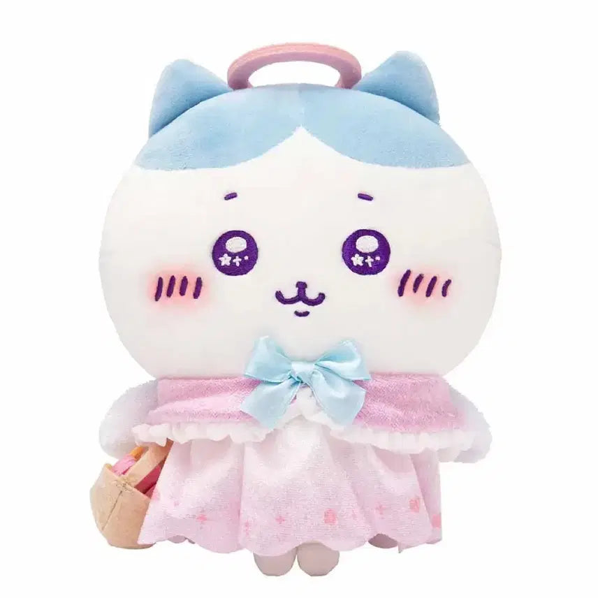 [BUNJANG] Chiikawa Angel &amp; Devil Mascot Plush - Angel Hachiware / 치이카와 천사 &amp; 악마 마스코트 천사 하치와레 누이구루미 인형