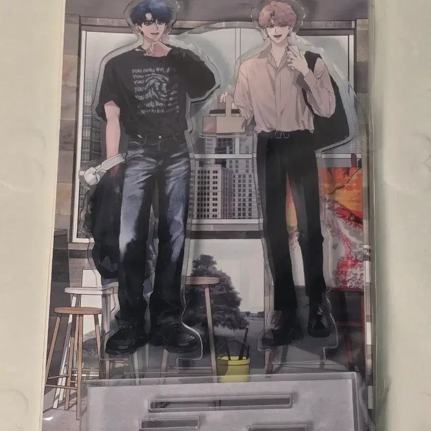 [BUNJANG] B-ON Sketch Couple Acrylic Stand / 비온 스케치 커플아크릴스탠드